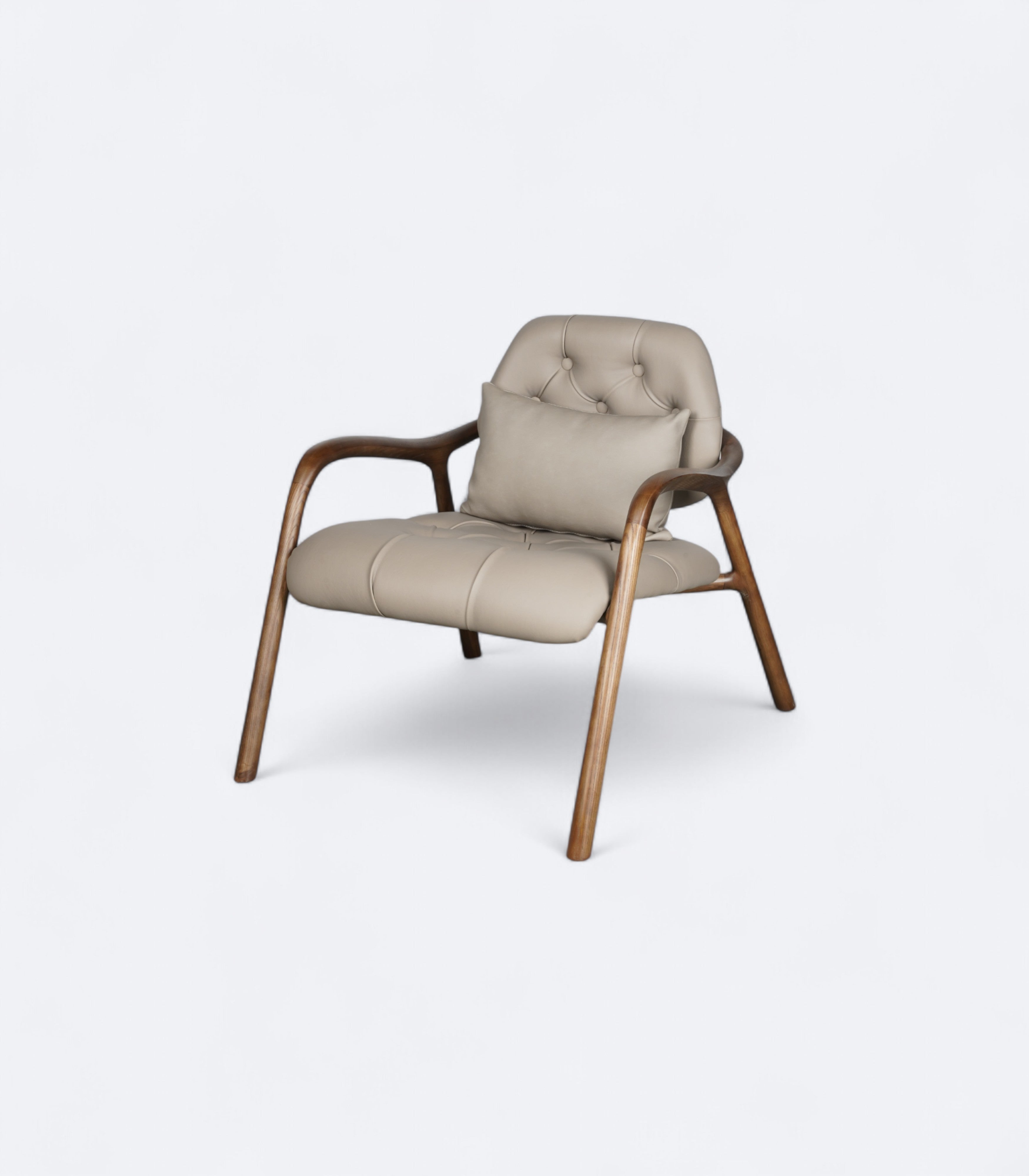 Sculptural Modern Armchair