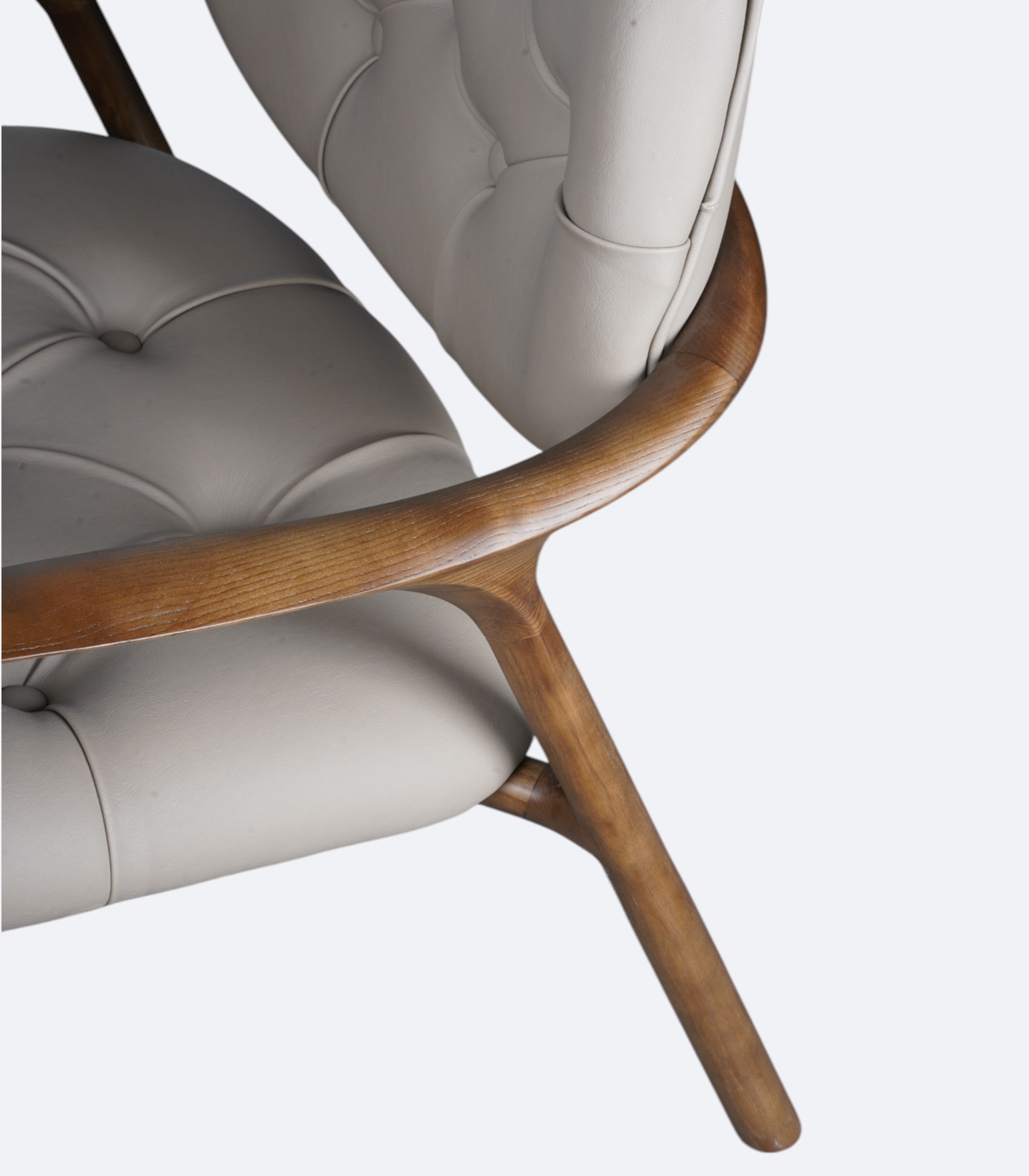 Sculptural Modern Armchair