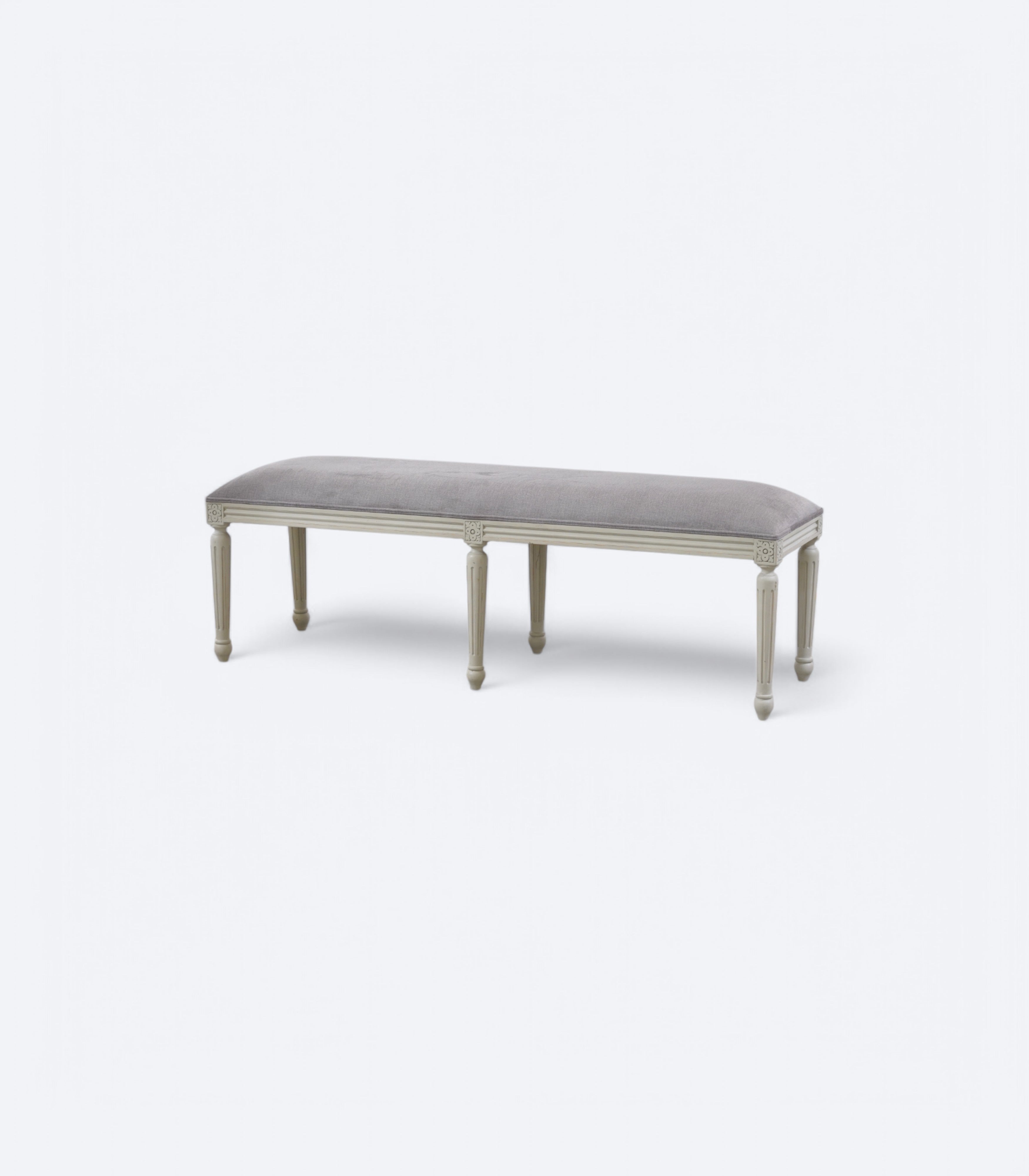 Gustavian Antiqued Bench