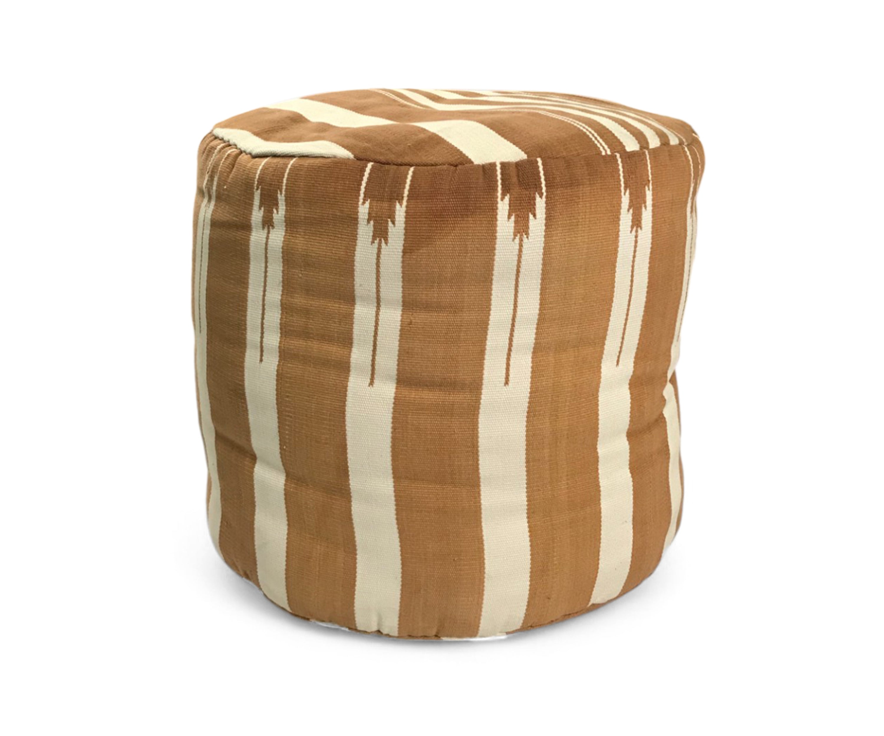 Stripe pouf