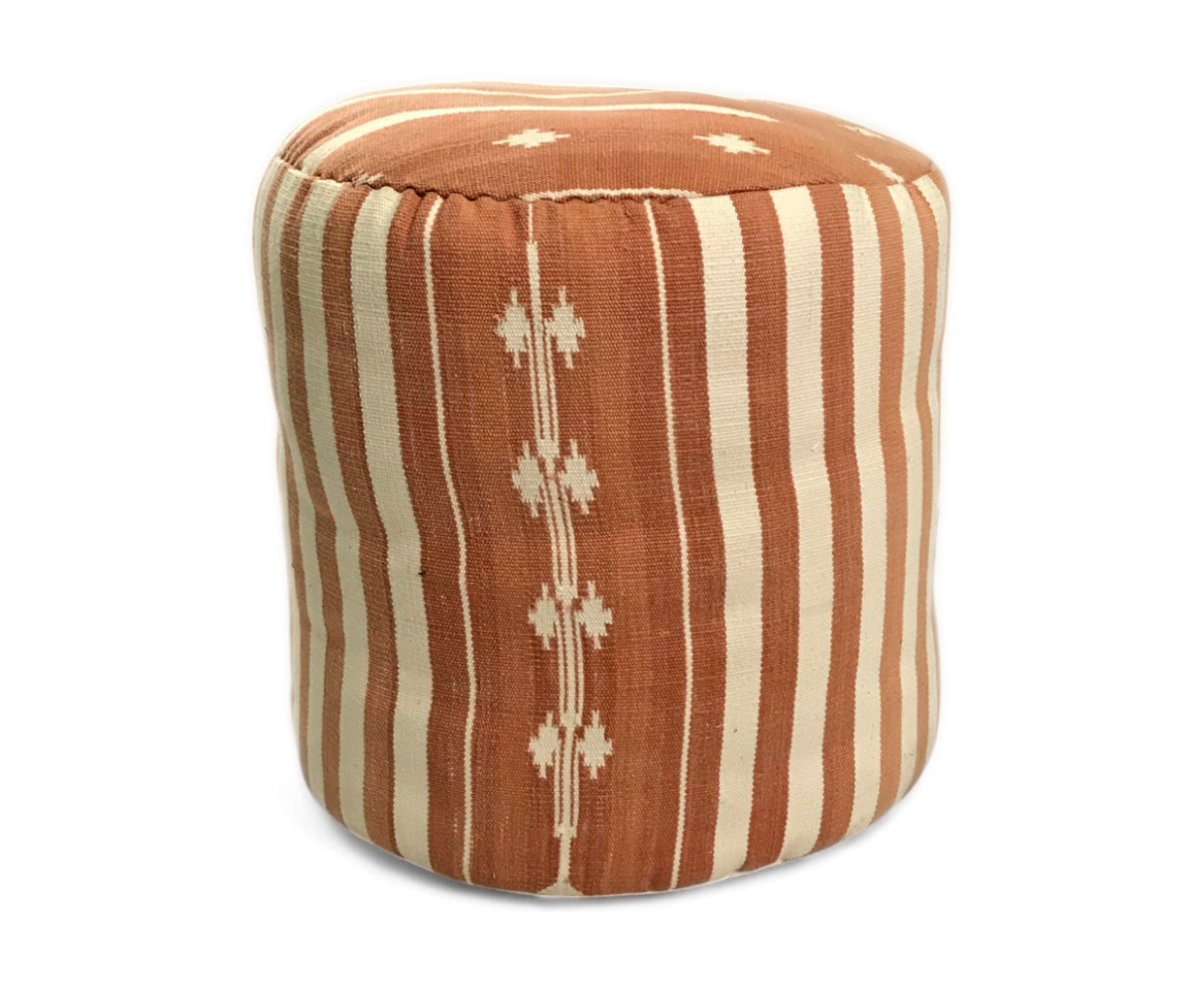 Stripe pouf