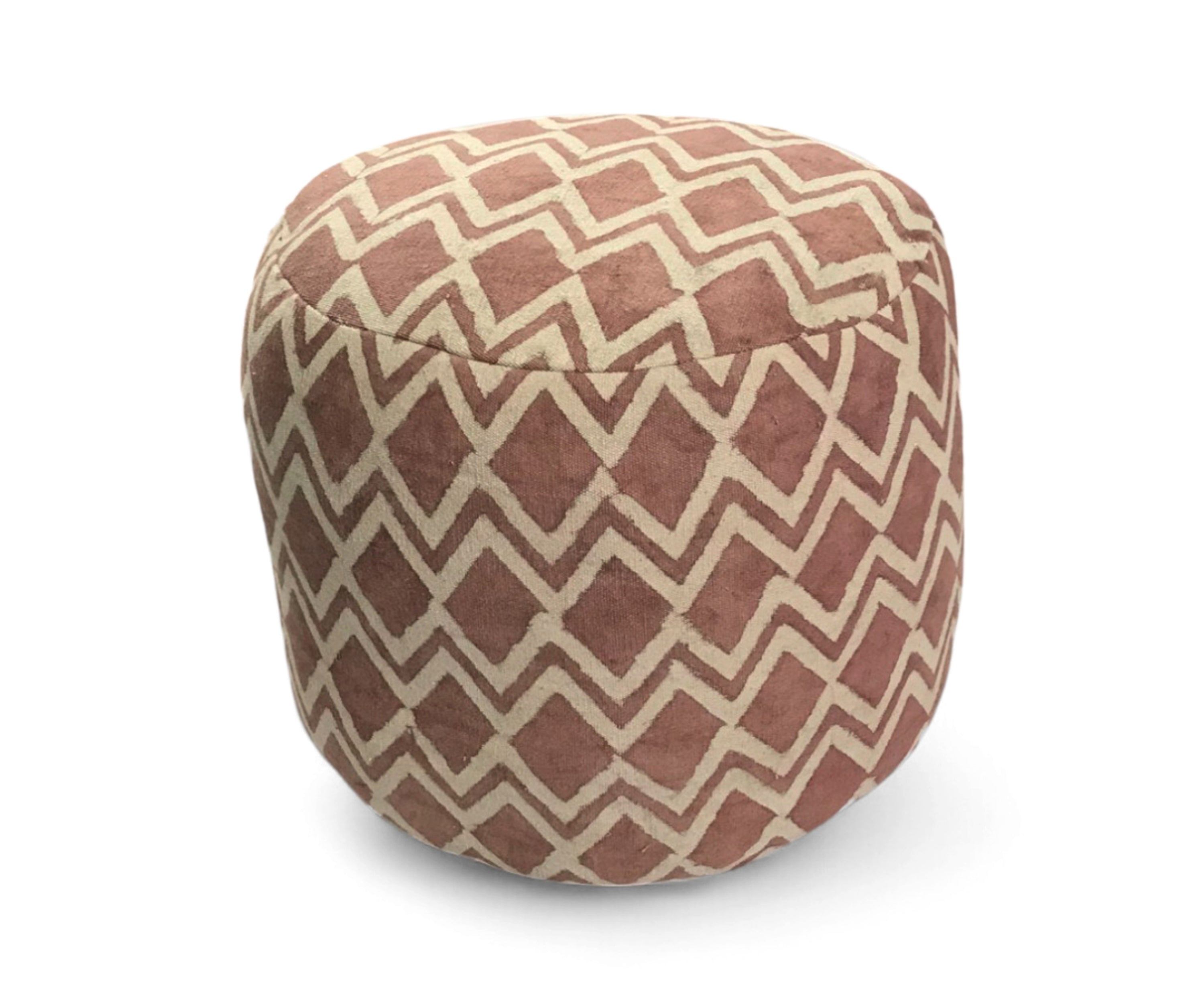 Printed  pouf