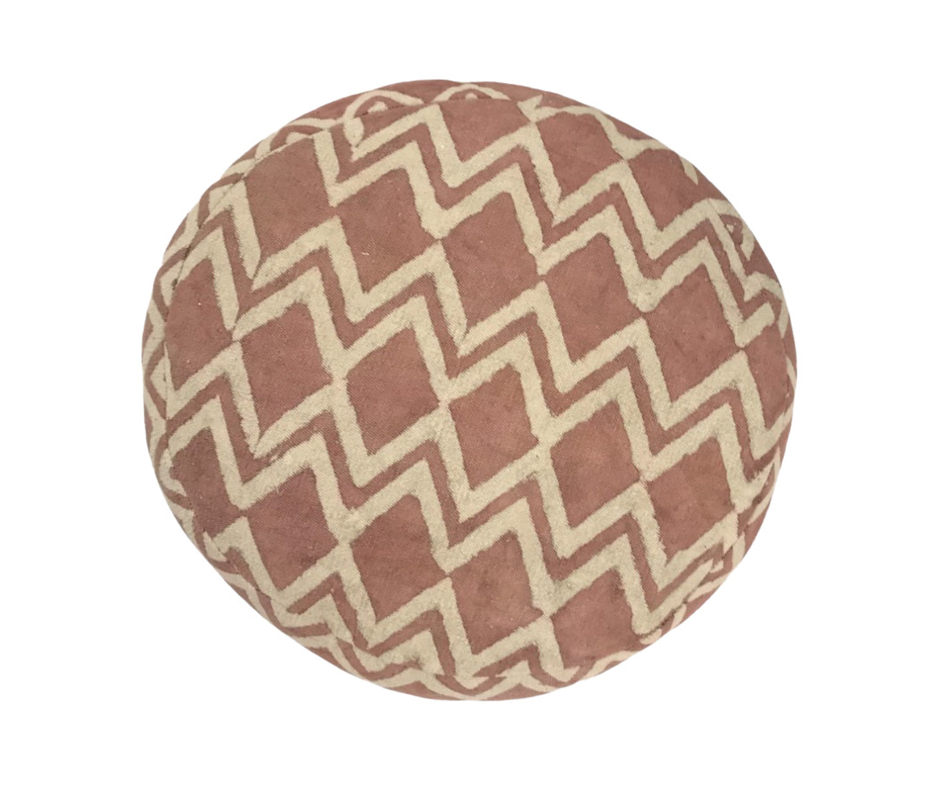 Printed  pouf